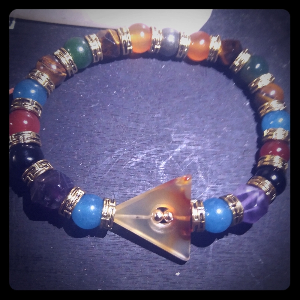 Unique Gemstone Bracelet